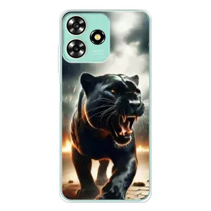 Чохол з картинкою 'Хижаки' для ZTE Blade A73 (Чорна пантера)