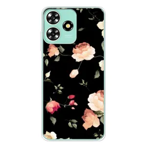 Чохли з квітами для ZTE Blade A73 (VPrint) (Трояндочки)