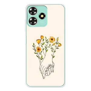 Чехлы для любимой на ZTE Blade А73 (VPrint) (Руки любві)