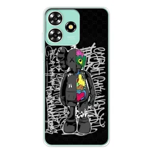 Чохли для ZTE Blade A73 - Bearbrick Louis Vuitton (PREMIUMPrint)