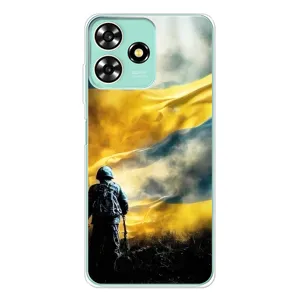 Українські, патріотичні Чохли для ZTE Blade А73 (Війна)