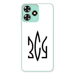 Чохли для ZTE Blade A73 Укр. Символіка (AlphaPrint) (ЗСУ герб)