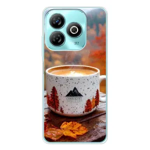 Чохол з принтом «Кава на природі» для ZTE Blade A75