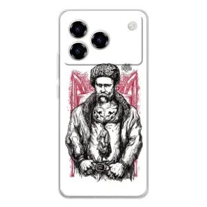 Чехлы для ZTE Blade A76 с принтом Тараса Шевченко (AlphaPrint)