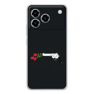 Чехлы (ART) Цветы на ZTE Blade A76 (VPrint)