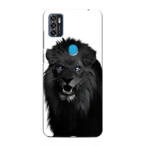 Чохли з картинкою животних ZTE Blade A7s 2020 (Чорний ЛЕВ)