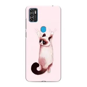 Чохол на ZTE Blade A7s 2020 з Котиками (VPrint) (Котик падає)