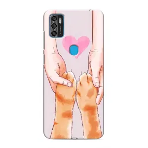 Чохол на ZTE Blade A7s 2020 з Котиками (VPrint) (Любовь до котиків)