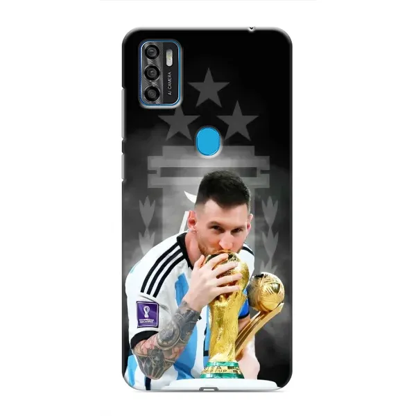 Чехол с принтом «Месси Чемпион» для ZTE Blade A7s 2020