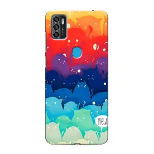 Чохол на ZTE Blade A7s 2020 з Котиками (VPrint) (Mew)
