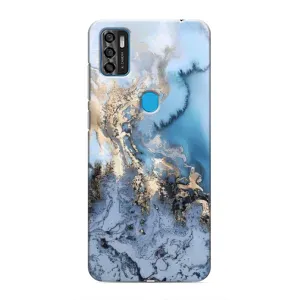 Мраморний чехол на ZTE Blade A7s 2020 (VPrint) (Ніжний мрамор)