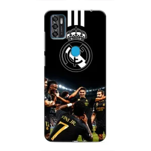 Чехол для ZTE Blade A7s 2020 с принтом (ФК Реал Мадрид)