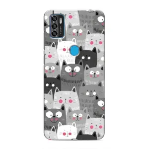 Чохли з Котиками для ZTE Blade A7s 2020 (VPrint) (Мальовані котики)