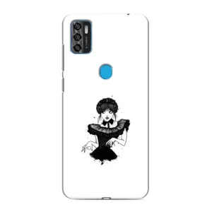 Чехлы Венсдей на ZTE Blade A7s 2020 Уэнсдей (AlphaPrint) (танец Уэнздей)