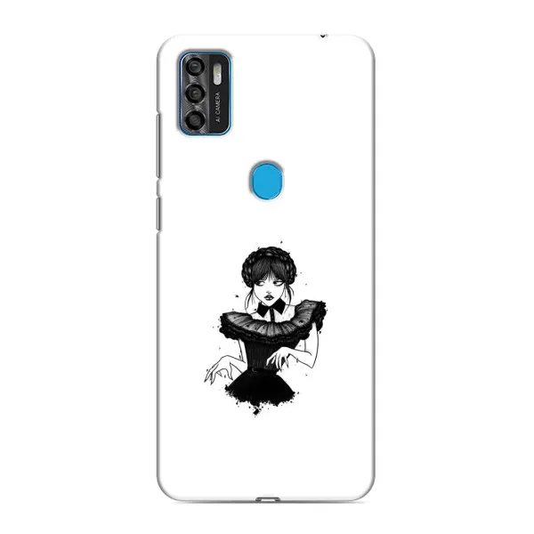 Чехол с принтом «танец Уэнздей» для ZTE Blade A7s 2020