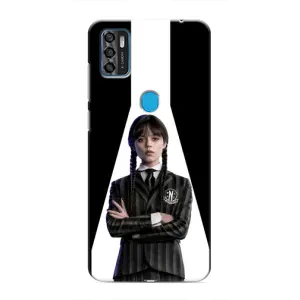 Чехлы Венсдей на ZTE Blade A7s 2020 Уэнсдей (AlphaPrint) (W-Wednesday)