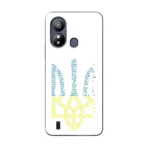 Чохли для ZTE Blade L220 Укр. Символіка (AlphaPrint) (Герб з букв)