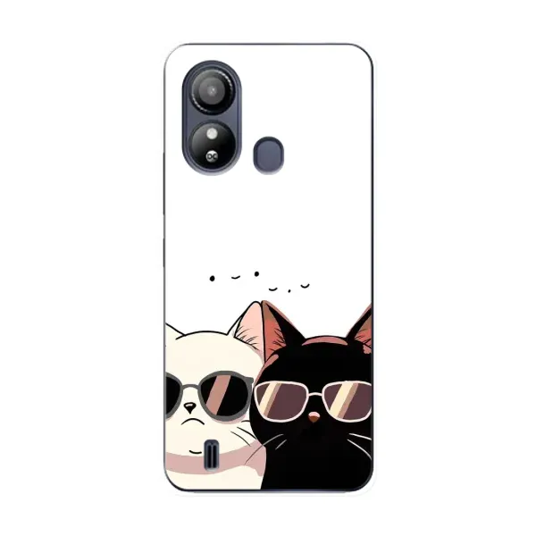 Чохол з принтом «Коти в окулярах» для ZTE Blade L220 Чохол з принтом «Коти в окулярах» для ZTE Blade L220