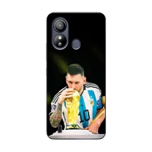 Чехлы для ZTE Blade L220 (Leo чемпион) (AlphaPrint) (Кубок Месси)