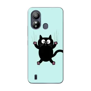 Чохол з принтом для ZTE Blade L220 (AlphaPrint) Модні коти (Падаючий кіт)
