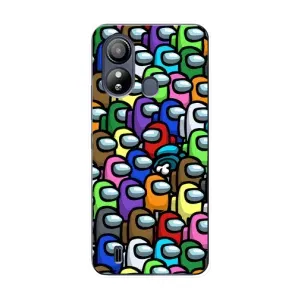 Чехол Амонг Ас для ZTE Blade L220 (AlphaPrint)