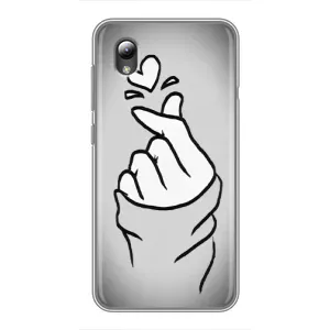 Чехол с принтом «Значок Love» для ZTE Blade L8