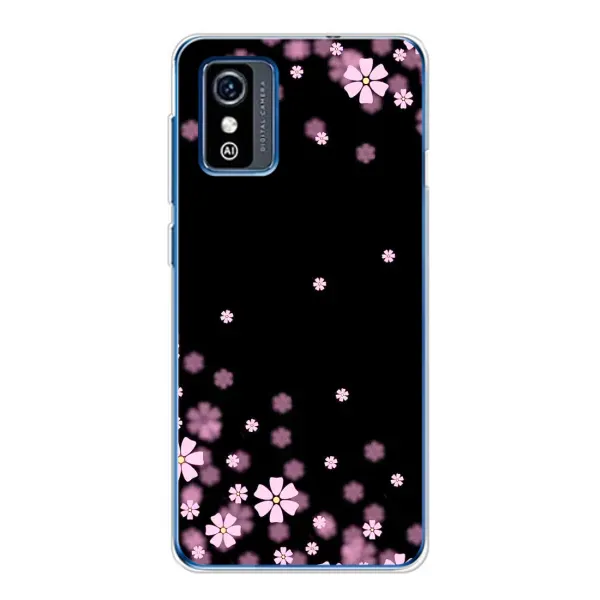 Чехол с принтом «Цветочки маленькие» для ZTE Blade L9