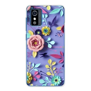 Чехлы с Цветами для ZTE Blade L9 (VPrint) (Цветочный дизайн)