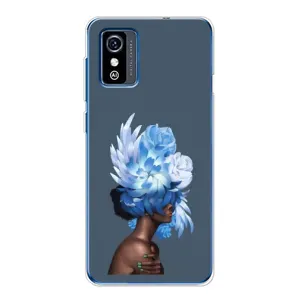 Чехлы (ART) Цветы на ZTE Blade L9 (VPrint) (Цветы на голове)