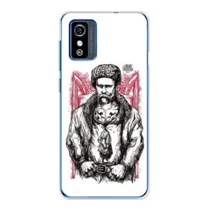 Чехлы для ZTE Blade L9 с принтом Тараса Шевченко (AlphaPrint) (Козак Шевченко)