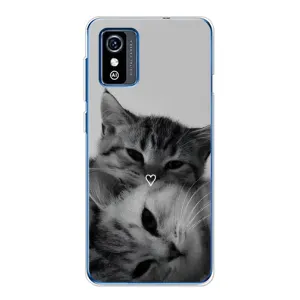 Чохол з малюнком кіт на ZTE Blade L9 (Пара котів)