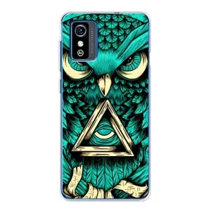 Чохол з пташками на ZTE Blade L9 (VPrint) (Сова з оком)