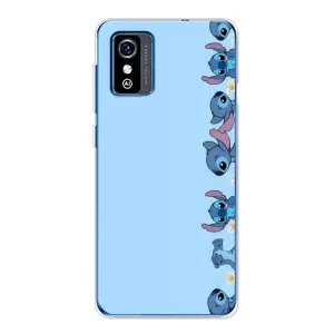 Чехол с принтом Стич на ZTE Blade L9 (Стич фон)