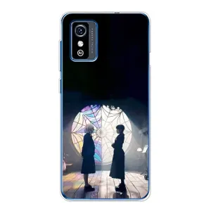 Чехлы Венсдей на ZTE Blade L9 Уэнсдей (AlphaPrint) (Уэнздей и Инид)