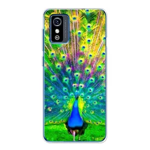 Чохол з пташками на ZTE Blade L9 (VPrint) (Яскравий Павлин)