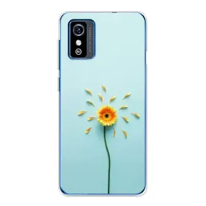 Чехлы с Цветами для ZTE Blade L9 (VPrint) (Желтый цветок)