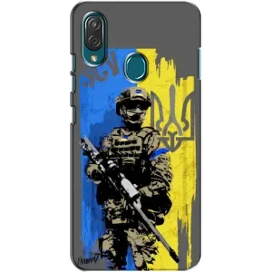 Чехлы с картинкой ЗСУ для ZTE Blade V10 Vita (AlphaPrint) (АРТ солдат)