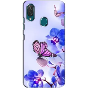 Чохли з квітами для ZTE Blade V10 Vita (VPrint) (Метелик на квітах)