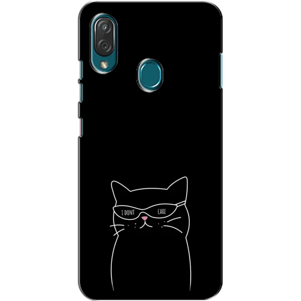Чохол з принтом «Байдужий кіт» для ZTE Blade V10 Vita