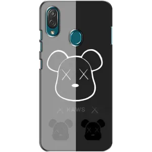 Чохли для ZTE Blade V10 Vita - Bearbrick Louis Vuitton (PREMIUMPrint) (БеарБрік очі)