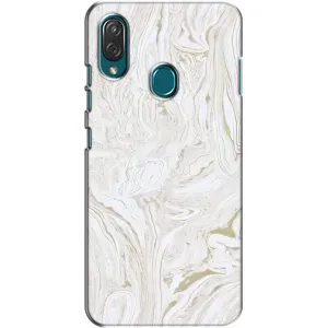 Мраморний чехол на ZTE Blade V10 Vita (VPrint) (Білий мрамор)