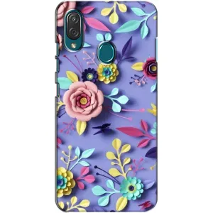 Чохли з квітами для ZTE Blade V10 Vita (VPrint) (Дизайн квітів)