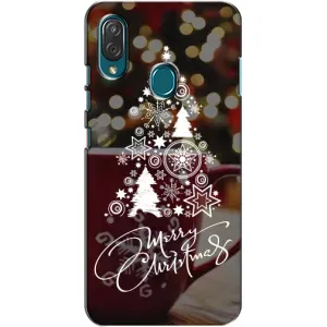 Рождественские Чехлы для ZTE Blade V10 Vita (VPrint) (Елочка узорная)