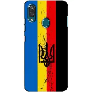 Украинские Чехлы для ZTE Blade V10 Vita с картинкой УПА (AlphaPrint) (Флаг УПА)