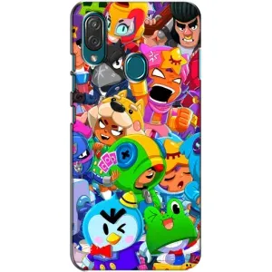 Чехол для ZTE Blade V10 Vita Бравл Старс (VPrint) (герои Бравл Старс)