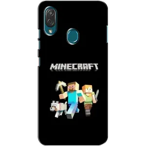 Чохол Майнкрафт на ZTE Blade V10 Vita (AlphaPrint) Minecraft (герої Minecraft)