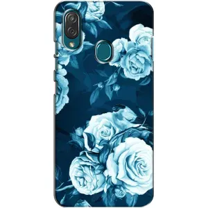 Чехлы (ART) Цветы на ZTE Blade V10 Vita (VPrint) (Блактині бутони)