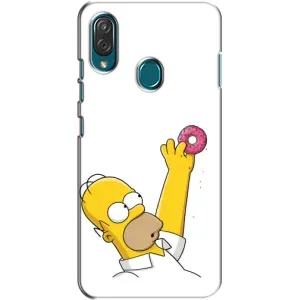 Чjхол з Сімпсонами для ZTE Blade V10 Vita (VPrint) (Гомер з пончиком)