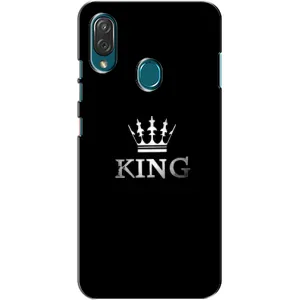 Чехол с Короной ЗТЕ Блейд В10 Вита - (AlphaPrint) (KING)