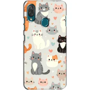 Чохол з малюнком кіт на ZTE Blade V10 Vita (Колаж котів)